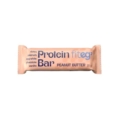 Valgubatoon maapähklivõimaitseline Fiteg2 35g