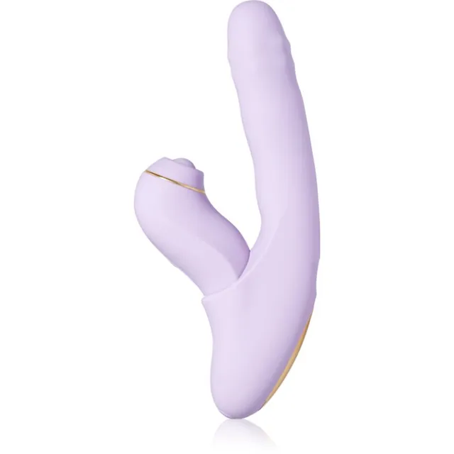 Svakom DuoGlow Thrusting Beaded With Pulsating Stimulator kliitori stimulaatoriga vibraator 20.5 cm