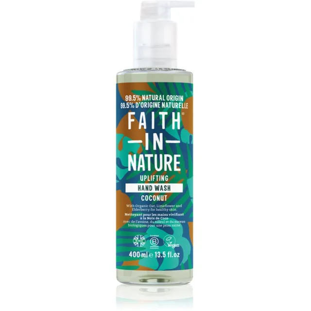 Faith In Nature Coconut Looduslik vedel käteseep kookosõliga 400 ml