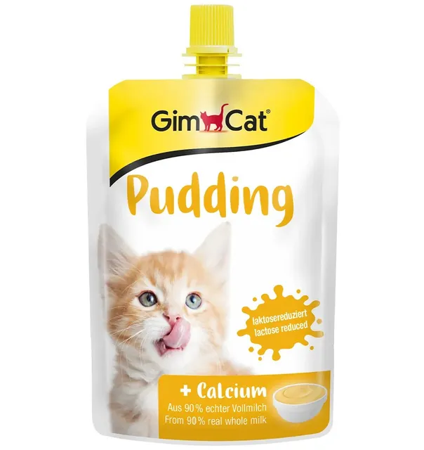 GimCat piimapuding kassidele, vähendatud laktoosisisaldusega (Pudding)