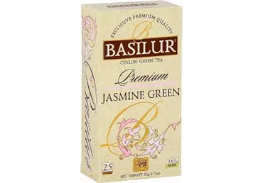 Roheline tee Jasmine BASILUR 25x2g