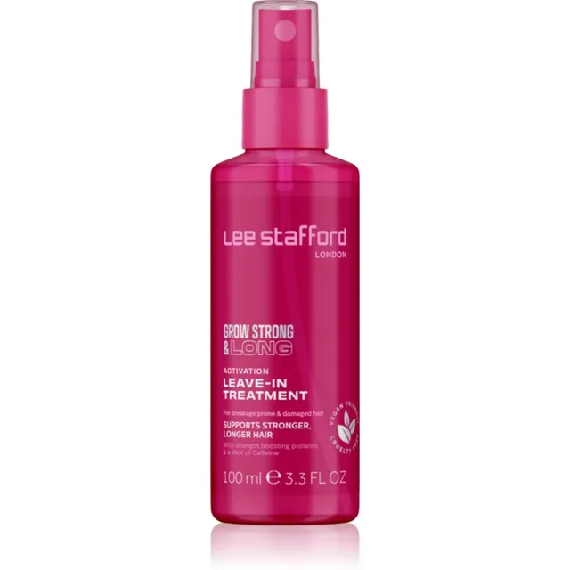 Lee Stafford Grow Strong & Long Activation Leave - In Treatment Juukselakk juuste tugevdamiseks 100 ml