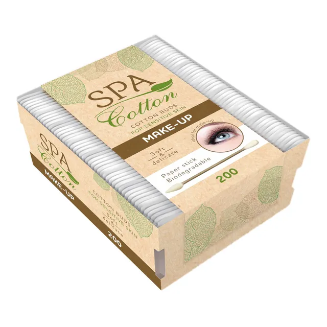 Spa Cotton vatitikud meigi eemaldamiseks 200tk
