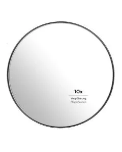 Peegel 10x suurendav Must
