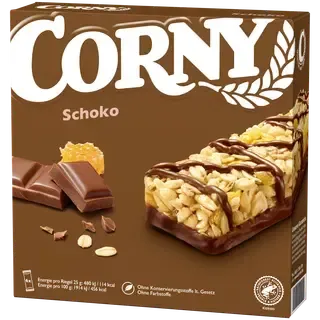 Corny Classic 6-pakk Piimašokolaadi 150g