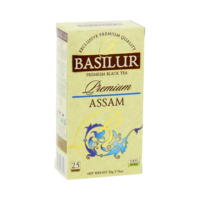 Must tee Premium collection Assam niidiga kotis 25pk, BASILUR, 50 g
