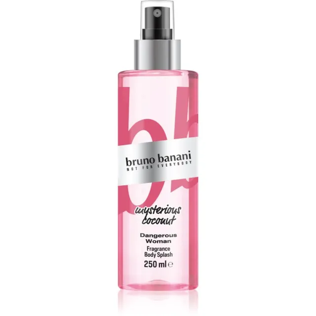 Bruno Banani Dangerous Woman Mysterious Coconut Värskendav kehapihusti naistele 250 ml