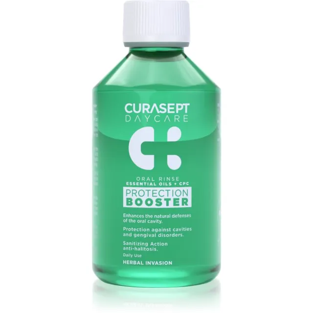 Curasept Daycare Protection Booster Herbal Suuloputusvesi 500 ml