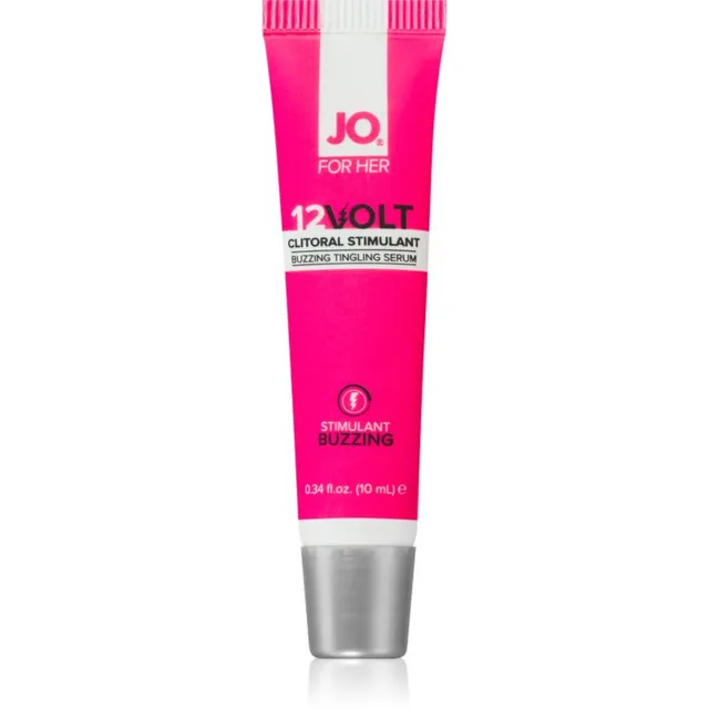 System JO BUZZING 12VOLT FOR HER stimuleeriv palsam kliitorile 10 ml
