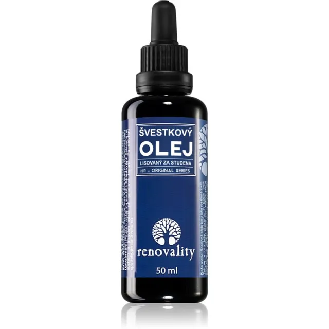 Renovality Original Series Cold-Pressed Plum Oil Näoõli kuivale ja tundlikule nahale 50 ml