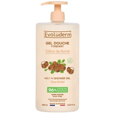 Dušigeel Evoluderm Delice Karite 1l
