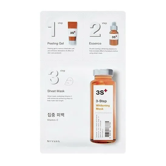 MISSHA 3 Step Whitening Mask 38.5g