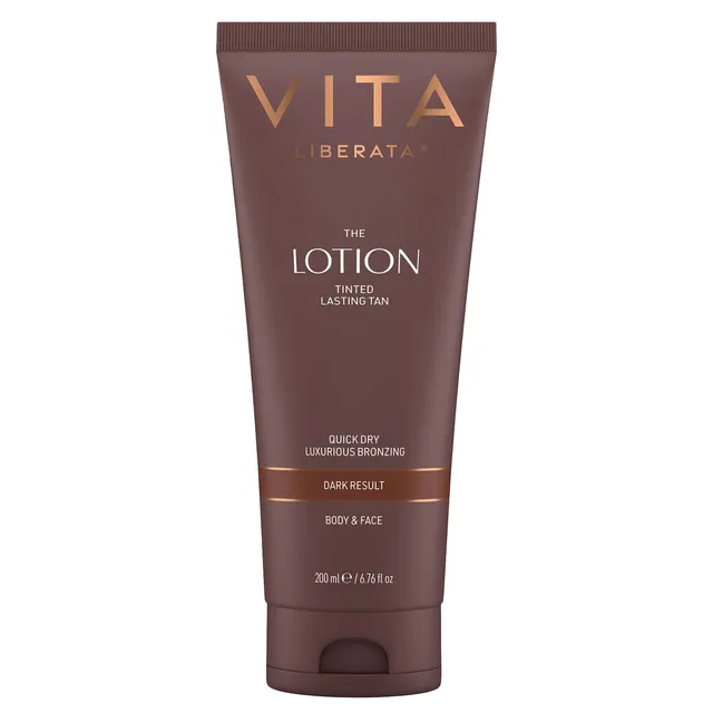 VITA LIBERATA The Lotion Tinted Lasting Tan Dark Result 200ml