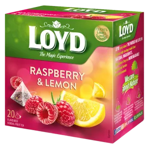 Loyd Puuviljatee 20*2g vaarika-sidruni