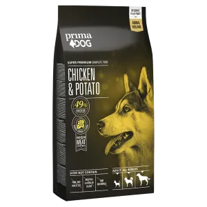 PrimaDog kuivt.koerale 10kg kana-kartuli