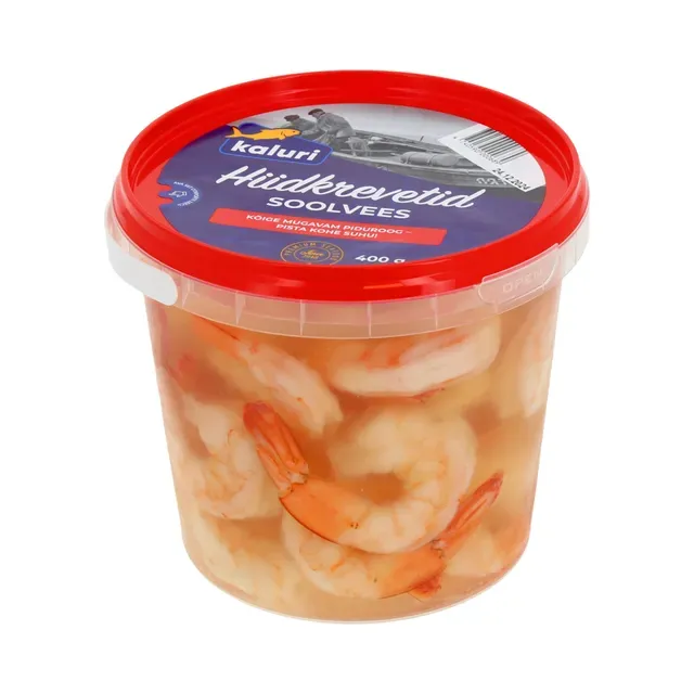 Hiidkrevetid soolvees, KALURI, 400 g