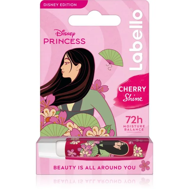 Labello Disney Princess Cherry Shine Niisutav huulepalsam 4.8 g