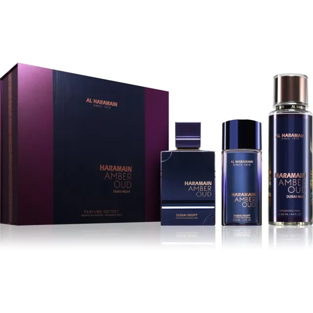 Al Haramain Amber Oud Dubai Night Kinkekomplekt unisex 1 tk
