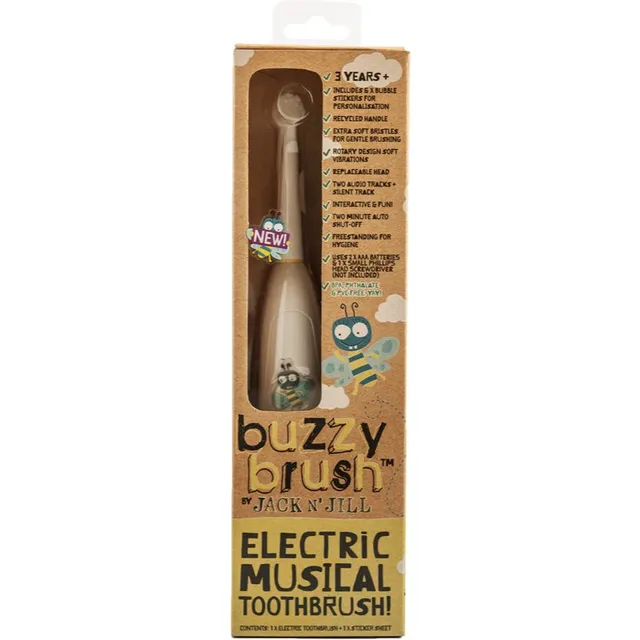 Jack N’ Jill Buzzy Brush Elektriline hambahari lastele 1 tk