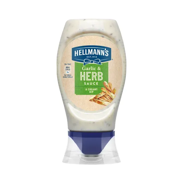 Küüslaugu-ürdi kaste, HELLMANN'S, 250 ml