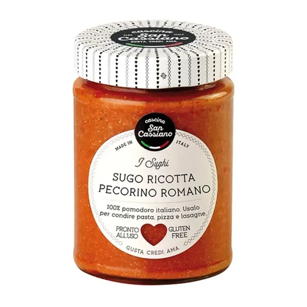 Tomatikaste SUGO RICOTTA PECORINO ROMANO
