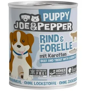 Joe & Pepper konserv KUTSIKALE, veiseliha ja forelliga (Mac's)