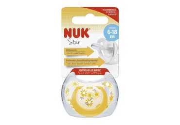 Latekslutt NUK Star 6-18k