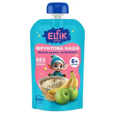 Püree mitmeviljapud.-ban. al. 6k Elfik 110g