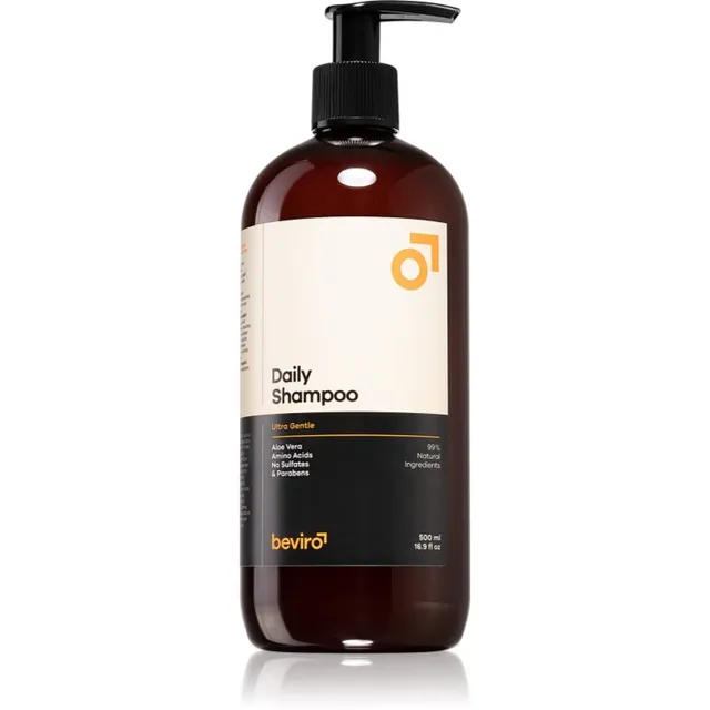 Beviro Daily Shampoo Ultra Gentle Meeste šampoon aloe veraga Ultra Gentle 500 ml