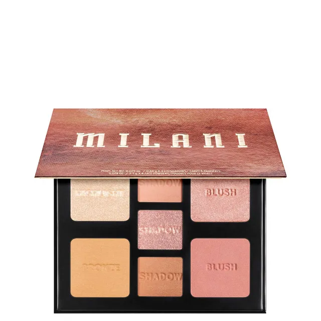 MILANI All Inclusive Eye, Cheek & Face Palette No.110 Light To Medium 10.92g