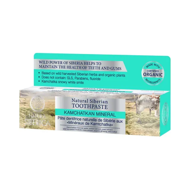 Hambapasta Kamchatkan mineral, NATURA SIBERICA, 100g