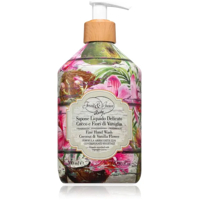 Rudy - Le Maioliche Cocco e Fiori di Vaniglia Käteseep 500 ml