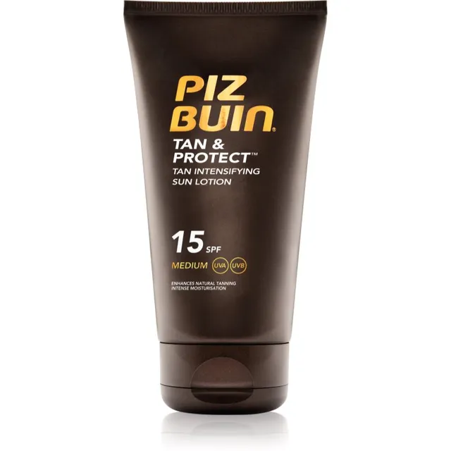 Piz Buin Tan & Protect Kaitsev ja päevitamist kiirendav päikesekreem SPF 15 150 ml