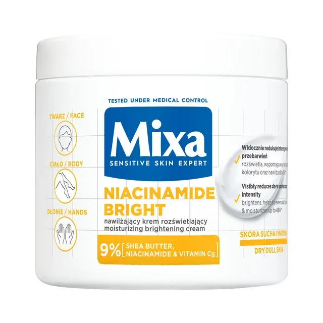 Universaalne kreem Niacinamide Bright, MIXA, 400ml