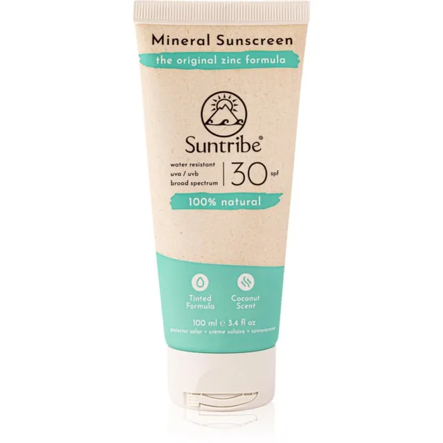 Suntribe Mineral Sunscreen Päikesekaitsekreem mineraalidega SPF 30 100 ml