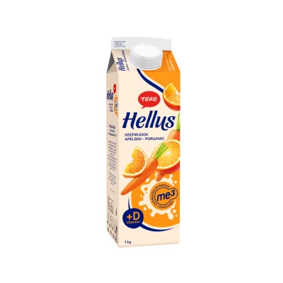 Hellus Keefirijook apelsini-porgandi 1kg