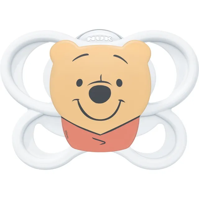 NUK Perfect Match AIR Disney lutt Winnie the Pooh 0-6m 1 tk