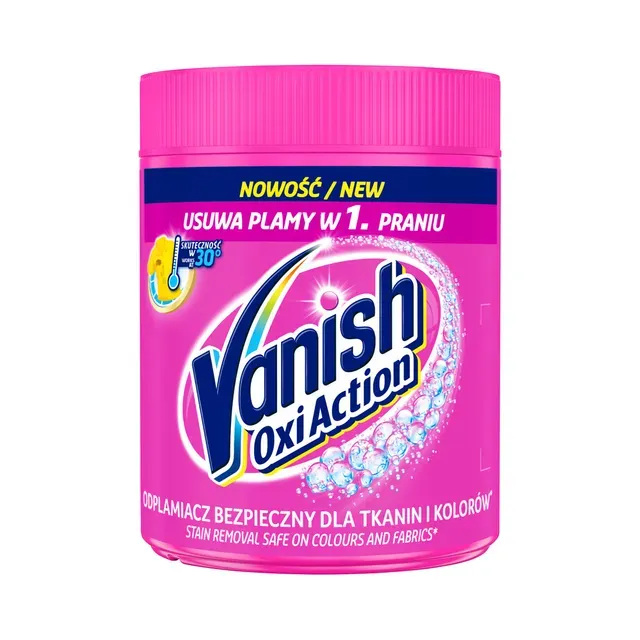 Plekieemaldaja Oxy Action Regular, VANISH, 470 g