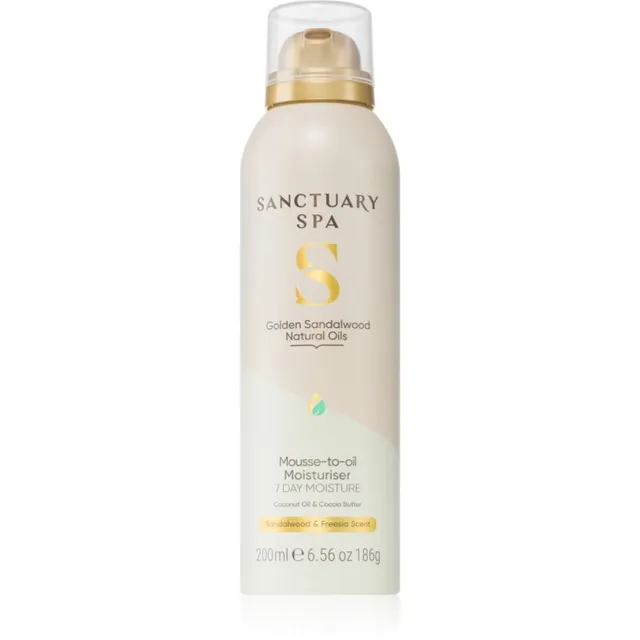 Sanctuary Spa Golden Sandalwood Niisutav vaht toitva toimega 200 ml