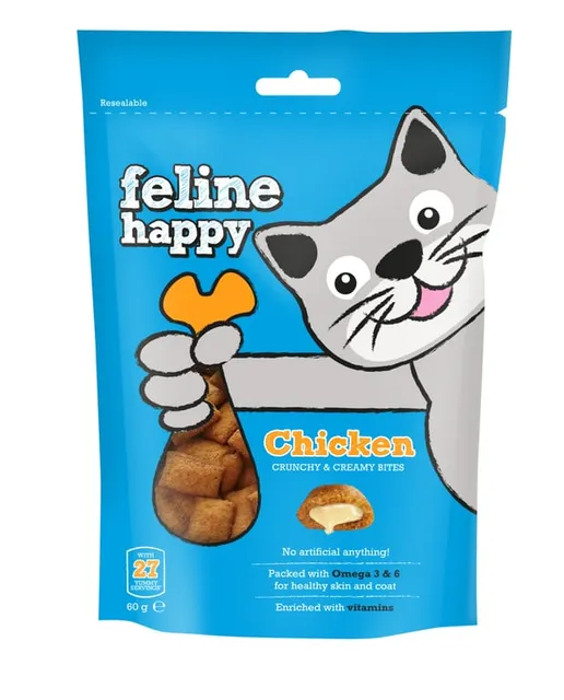 Feline Happy kassi maius, kana, 60 g