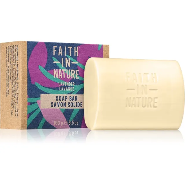 Faith In Nature Hand Made Soap Lavender Looduslik seep lavendl lõhnaga 100 g
