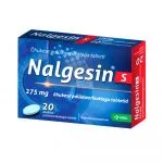 NALGESIN S ÕHUKE POLÜMEERKATTEGA TBL 275MG N20