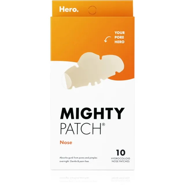 Hero Cosmetics Mighty Patch Nose Plaastrid probleemsele nahale 10 tk