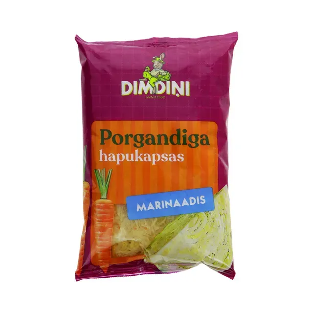 Hapukapsas porgandiga marinaadis, DIMDINI, 850 g