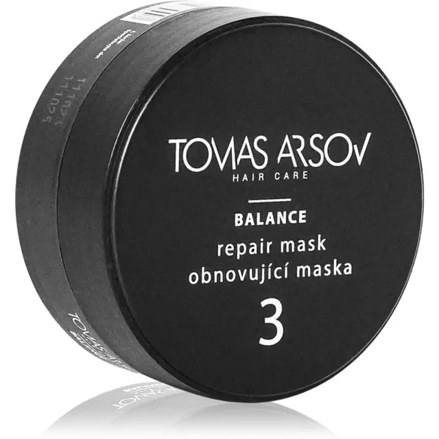 Tomas Arsov Balance Repair Mask Sügavtaastav mask kuivadele, kahjustatud, keemiliselt töödeldud juustele 100 ml