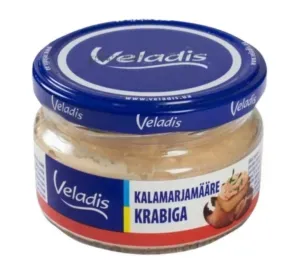 Veladis Kalamarjamääre Krabiga 160g