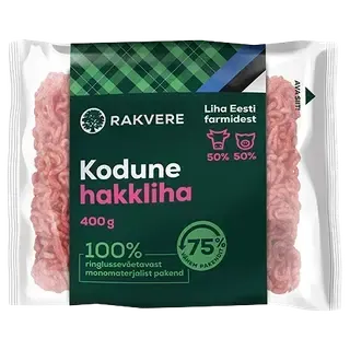 Kodune hakkliha, RAKVERE LK, 400 g