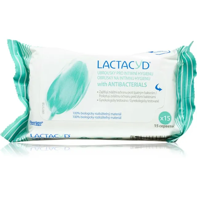 Lactacyd Pharma Intiimpuhastussalvrätikud 15 tk