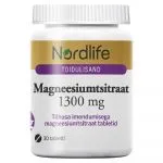 Nordlife Magneesiumtsitraat 1300mg tabletid N30