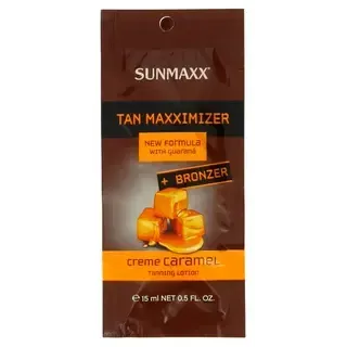 Solaariumikreem Caramel+Bronzer, SUNMAXX, 15 ml